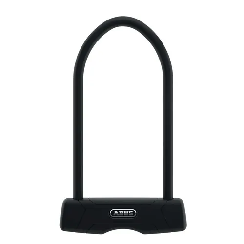 ABUS Bügelschloss Granit 460 - Hochsicheres Fahrradschloss mit Wendeschlüssel - Fahrradschloss mit 12 mm starkem Rundbügel, ABUS-Sicherheitslevel 9, und innovativer Halterung für einfache Montage am Fahrradrahmen.
