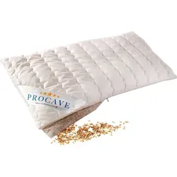 PROCAVE Dinkelkissen 40x80 cm in beige von PROCAVE