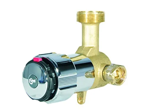 Ideal Standard Umbausatz Thermostat, Art. A2180AA - Waschbecken-Teile, hochwertiger Umbausatz für eine einfache und sichere Thermostatinstallation