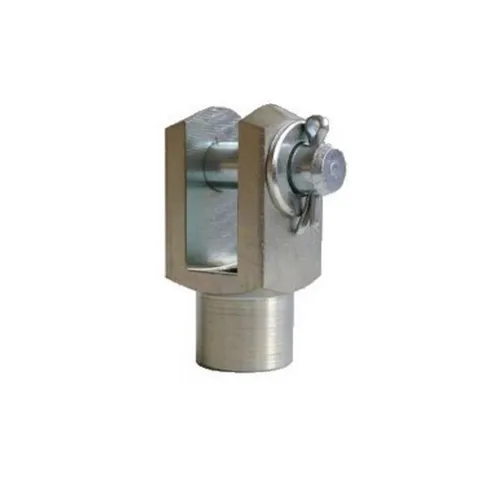 mbo Oßwald GmbH & Co KG Anhänger 10 Stück - Gabelkopf 8x16 - M8 mit Splintbolzen DIN 71751 verzinkt