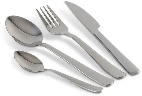 Camp4 Edelstahl Besteck-Set, 16-teilig