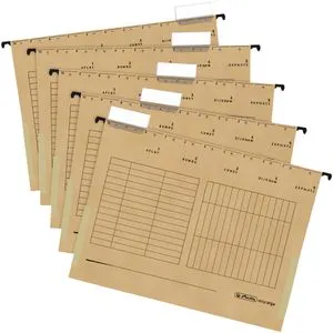 Herlitz Hefter Hängetasche 230g/qm natron VE=5 Stück