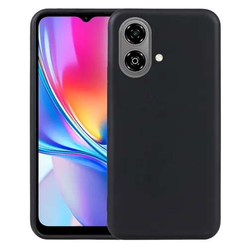 Für ZTE Blade A35e 4G Silikon TPU Schutz Handy Hülle Flexibel Dünn Schwarz