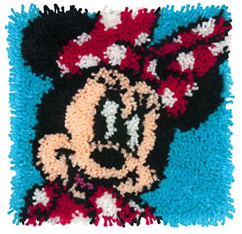 DIMENSIONS Latch Hook KIT Minnie, Knüpfhaken, 72-74886