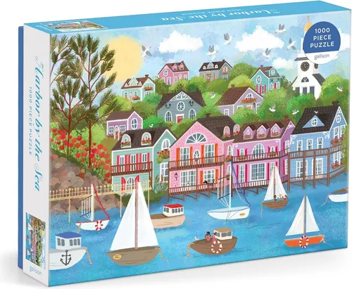GALISON Puzzle Schiff am Meer 1000 dlks
