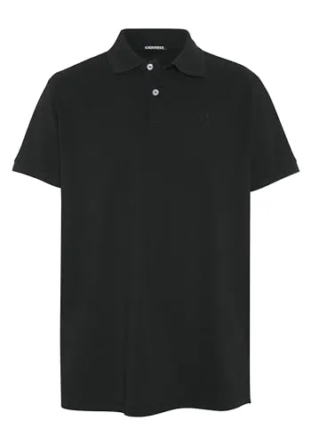 CHIEMSEE Herren Polo Shirt - Klassisches Herren Poloshirt, vielseitig kombinierbar mit texturierter Piqué-Qualität und stylischem Logo-Print für den perfekten Freizeitlook.