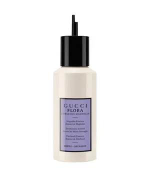Gucci Flora by Gucci Gorgeous Magnolia Refill Eau de Parfum 150 ml - Damen Parfum mit blumiger Kraft, vereint Magnolien-Essenz und Patschuli für starke Frauen. Der refillbare Flakon in Violett symbolisiert grenzenloses Potenzial.