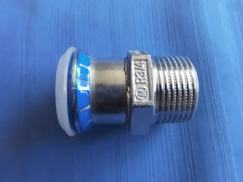 MA329-Geberit Mapress Edelstahl Übergang 22mm - 3/4