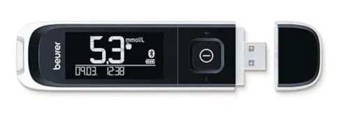 Beurer GL60 Blutzuckermessgerät mmol/l