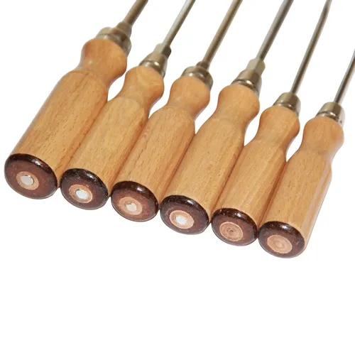 Schraubendreher Satz Schraubenzieher Holzgriff Schlitz PH Sechskant Ansatz 16