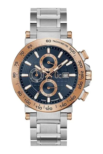 GC Herren Urbancode Chronograph Uhr Y37003G7 - Armbanduhren, Swiss Made Quartz mit 100m Wasserdichtigkeit, ideal für stilbewusste Herren, inklusive Original-Papieren und Box.