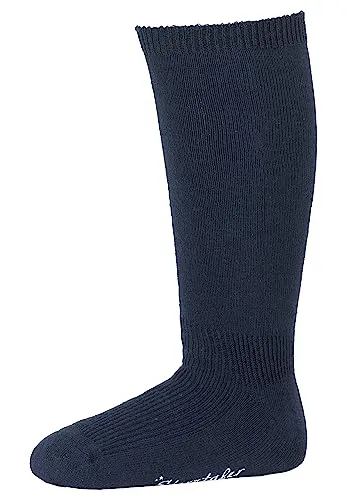 Sterntaler Jungen Socken Kniestrümpfe DP Uni, 2er Pack ,Blau (Marine 300) ,27-30 ,Herstellergröße (4-6 Jahre)