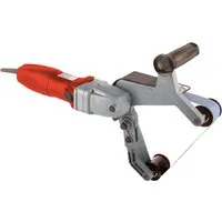 Holzmann Maschinen RSG760_230V Rohrbandschleifer 800W - Schleifmaschine für Edelstahl und mehr, ideal zum Schleifen, Satinieren und Hochglanzpolieren mit einer Bandbreite von 40mm.