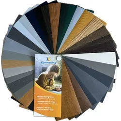 Produktbild Kömmerling Dekorfolien Farbmuster für Kunststoffprofile