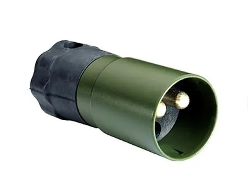 HERTH+BUSS ELPARTS Stecker 51305916 - Hochwertiger Stecker mit 2 Kontakten, ideal für Militärfahrzeuge. Hohe Belastbarkeit mit Nennstrom von 135 A und Spitzenstrom von 245 A.