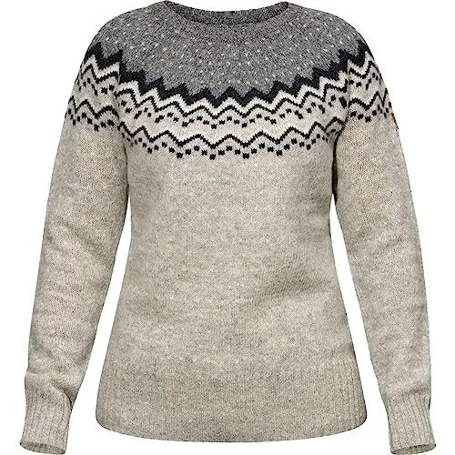 Fjällräven övik Knit Sweater W grey (020) M von Fjällräven