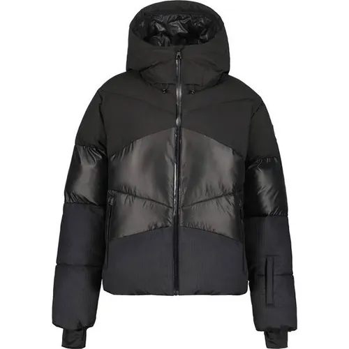 ICEPEAK Damen Jacke EBELEBEN - Wasserdicht und atmungsaktiv - Funktionsjacke für Damen mit 10.000 mm Wassersäule, ideal für intensive Aktivitäten. Enthält recyceltes Material und bietet exzellente Wärmeisolierung bei geringem Gewicht.