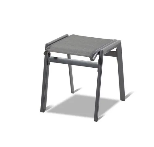 Hartman Gartenlounge-Hocker Aruba schwarz in schwarz von Hartman