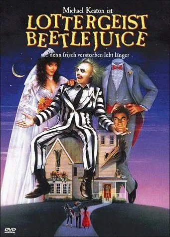 Lottergeist Beetlejuice - Kultfilm - Komödie und Horror ab 12 Jahren, mit einzigartigem Humor und unvergesslichen Charakteren, perfekt für einen gruseligen Filmabend.