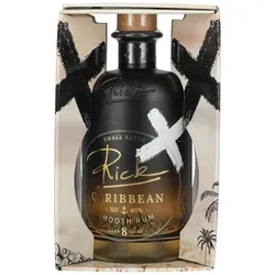 Rick Caribbean XO 8 Years Old Smooth Rum 40% Vol. 0,5l in Geschenkbox