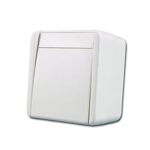 fontana Wechselschalter weiß, 250V~/10A, AP, IP44