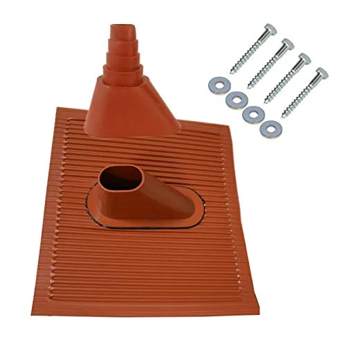 Premium X SAT Dachsparrenhalter-Montage Set - Halterungen für Satellitenschüsseln: Universelles Abdichtungsset für wasserdichte Dachmastdurchführungen, ideal für Antennen-Masten und wetterfest dank hochwertigem Aluminium.