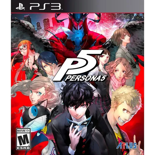 Persona 5 für PlayStation 3 - JRPG-Spiel für PlayStation 3, fesselnde Story und einzigartige Charaktere, ideal für Rollenspielfans ab 16 Jahren.