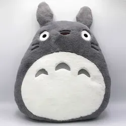 Mein Nachbar Totoro Nakayoshi Kissen Grey Totoro in grau von Semic