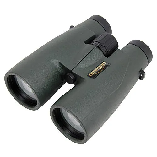 Omegon Fernglas Hunter 8x56 HD - Ferngläser: Lichtstarkes, wasserdichtes Fernglas mit ED-Linsenelement für brillante Farbkorrektur und kontrastreiche Bilder, ideal für Dämmerung und schwierige Lichtverhältnisse.