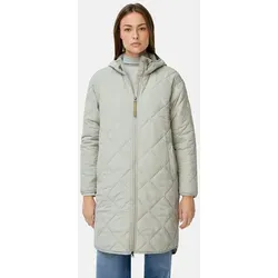 camel active Damen Wasserabweisender Parka mit Zwei-Wege Reißverschluss in Salbei - Funktionsjacken, wasserabweisend und winddicht für optimalen Schutz, mit reflektierenden Details für mehr Sichtbarkeit und oversized Fit.