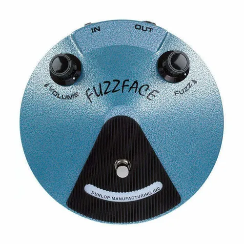 Jim Dunlop Jimi Hendrix Signature Fuzz Face JHF1 - Gitarren-Effektgerät mit einzigartigem Fuzz-Sound, inspiriert von Jimi Hendrix. Ideal für E-Gitarren und sorgt für einen unverwechselbaren Vintage-Sound.