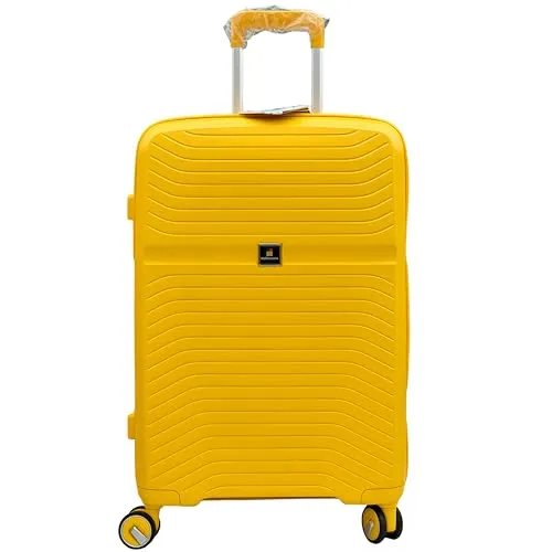 Ribelli Handgepäck Koffer 115L - Großer Hartschalen-Trolley mit TSA-Schloss - Koffer mit 115L Volumen, leicht und stabil aus ABS-Hartschale – ideal für stressfreies Reisen mit 360°-Rollensystem und Sicherheits-Zahlenschloss.
