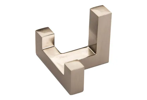 SO-TECH® Garderobenhaken Kleiderhaken COSIMA 2-fach BA 16 mm (1 St), Edelstahloptik