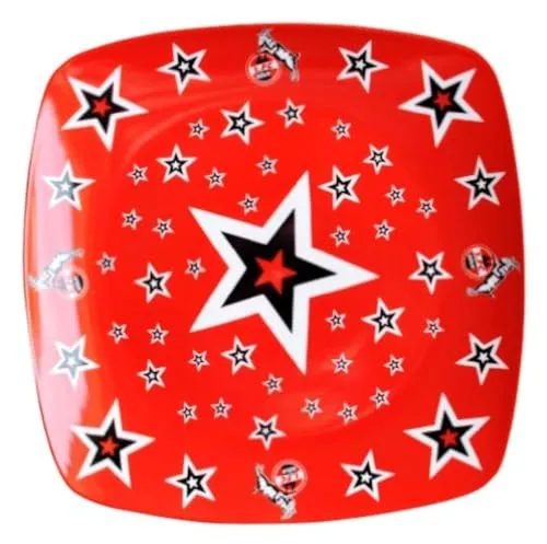 Brauns 1. FC Köln Weihnachtsteller, weiss-rot, 30165