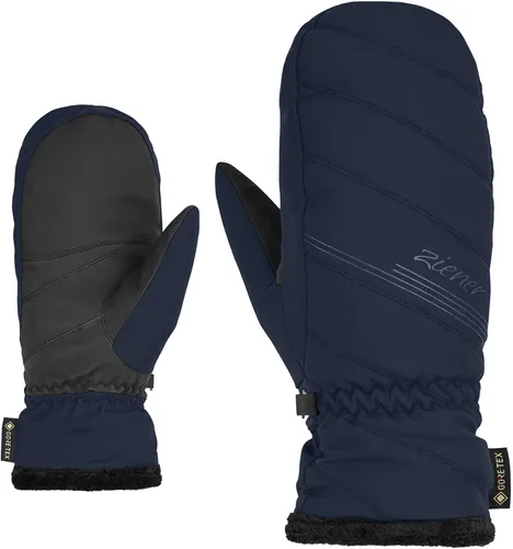 Ziener Damen KASIANA Ski-Fäustling - Warme Skihandschuhe für Frauen mit GORE-TEX, wasserdicht und atmungsaktiv, ideal für kaltes Wetter und optimalen Grip beim Skifahren.