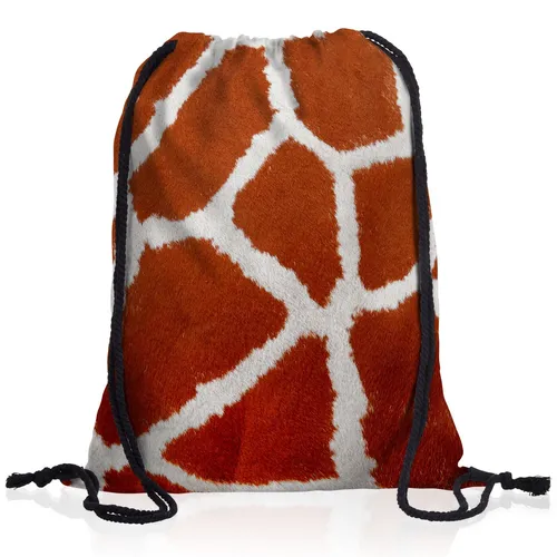 Giraffe Rucksack Sportbeutel Turnbeutel Gym Beutel Fell girafenfell fell tier