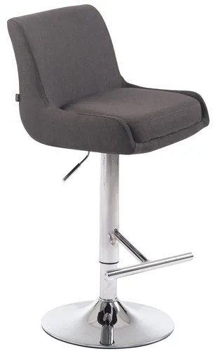 CLP Barhocker Club Stoff in silber von CLP