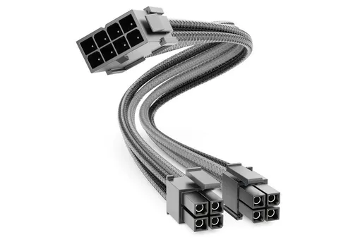 deleyCON deleyCON 4+4-Pin EPS CPU Prozessor Strom Kabel Intern 30cm 18 AWG PSU Computer-Kabel