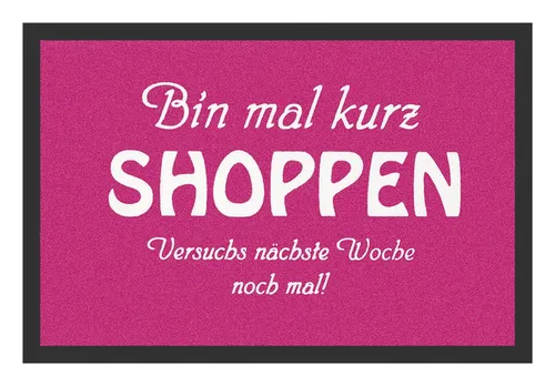 Rockbites Fußmatte Rockbites in pink von Rockbites