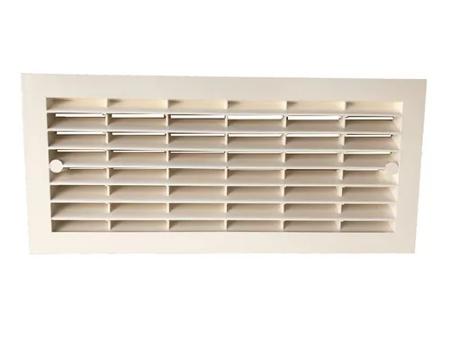 Produktbild Lüftungsgitter Abluftgitter für Fertiggarage, rechteckig, weiß