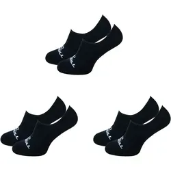 O'Neill Unisex Footie 3er Pack Schwarz 35-38