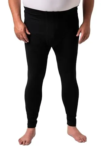 Men Plus Herren große Größen L-8XL Men+ Thermo-Unterhose FLEXLASTIC®, langes Bein, Warmer Hohlfaser-Jersey, bis 7 XL schwarz 6XL 840053100-6XL