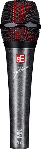 sE Electronics V7 MK Mikrofon Myles Kennedy Signature - Mikrofon mit Custom Roadworn Finish und erweitertem Frequenzbereich von 30 - 19.000 Hz. Ideal für professionelle Aufnahmen und Live-Performances.