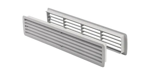 HOJU Badezimmerlüftung 9020 G Länge 457 mm Breite 92 mm Kunststoff lichtgrau ...