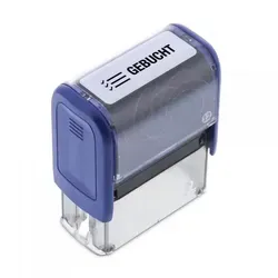 Lagertext Stempel Gebucht (Dormy Imprint 11) Textstempel von Trodat