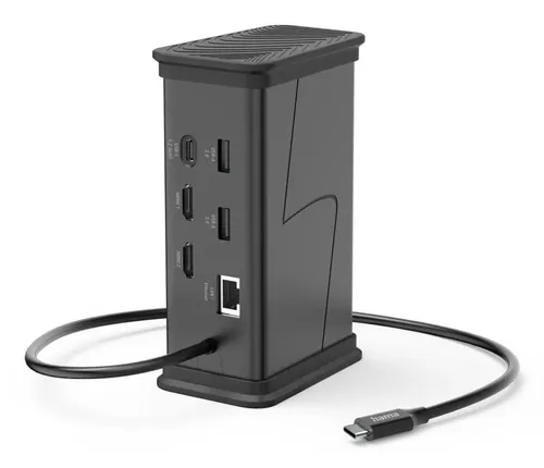 Hama 00200150 USB-Hub - Praktischer USB-Hub für unkomplizierte Anschlussmöglichkeiten, ideal für den Einsatz zu Hause oder im Büro.
