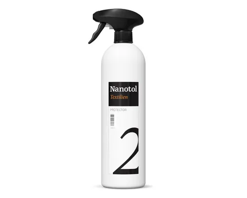 Nanotol Textilien Protector - Imprägnierung mit Nanotechnik für 20 m² - Imprägnier- & Pflegeprodukte für Camping & Outdoorgeräte, schützt Textilien effektiv vor Wasser und Flecken, bleibt atmungsaktiv und einfach anzuwenden.