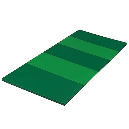Produktbild PLUFSIG Faltbare grüne Gymnastikmatte 78x185 cm