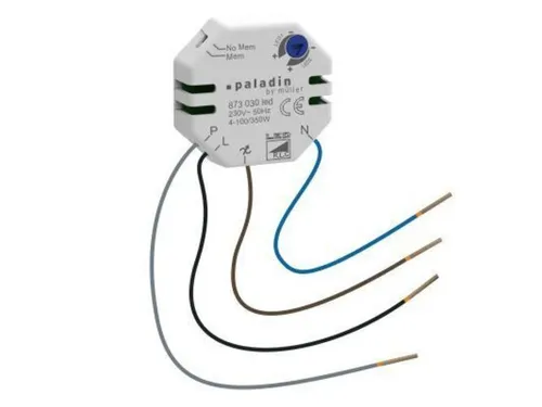 LED-Tastdimmer 873 030 led - Smart Home (Haussteuerungen) - Intelligenter Dimmer für stimmungsvolle Beleuchtung und einfache Steuerung per Tastendruck.