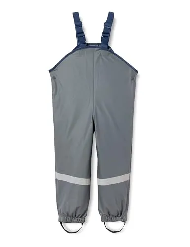 Playshoes Matschhose Regenlatzhose Fleece-Futter Unisex Kinder - Regenhosen für Jungen, wind- und wasserdicht mit Fleece-Futter für optimalen Komfort und Wärme bei jedem Wetter.